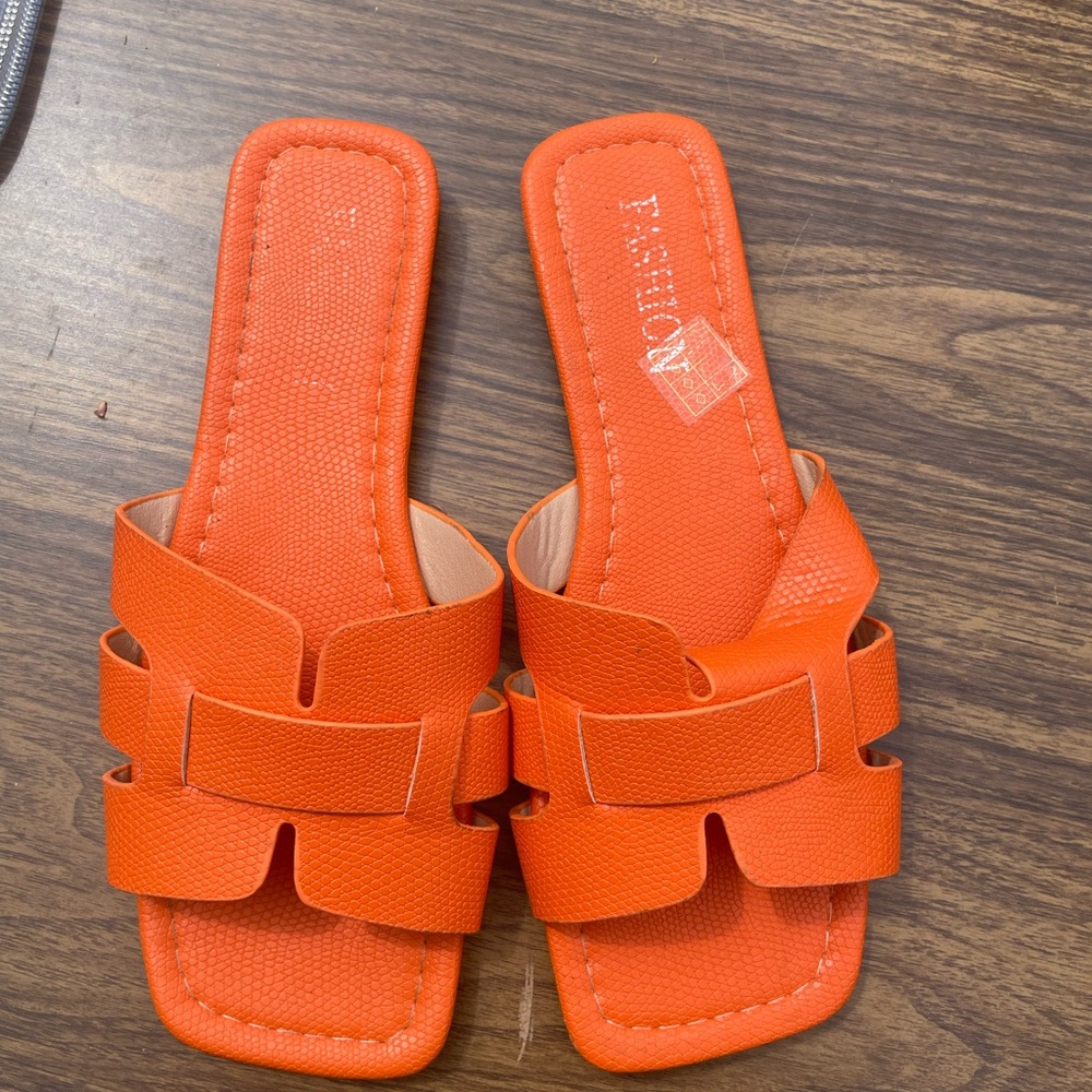 Orange Women's Sandals